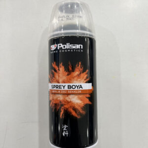 Polisan Akrilik Sprey Boya 400 ml Parlak Siyah